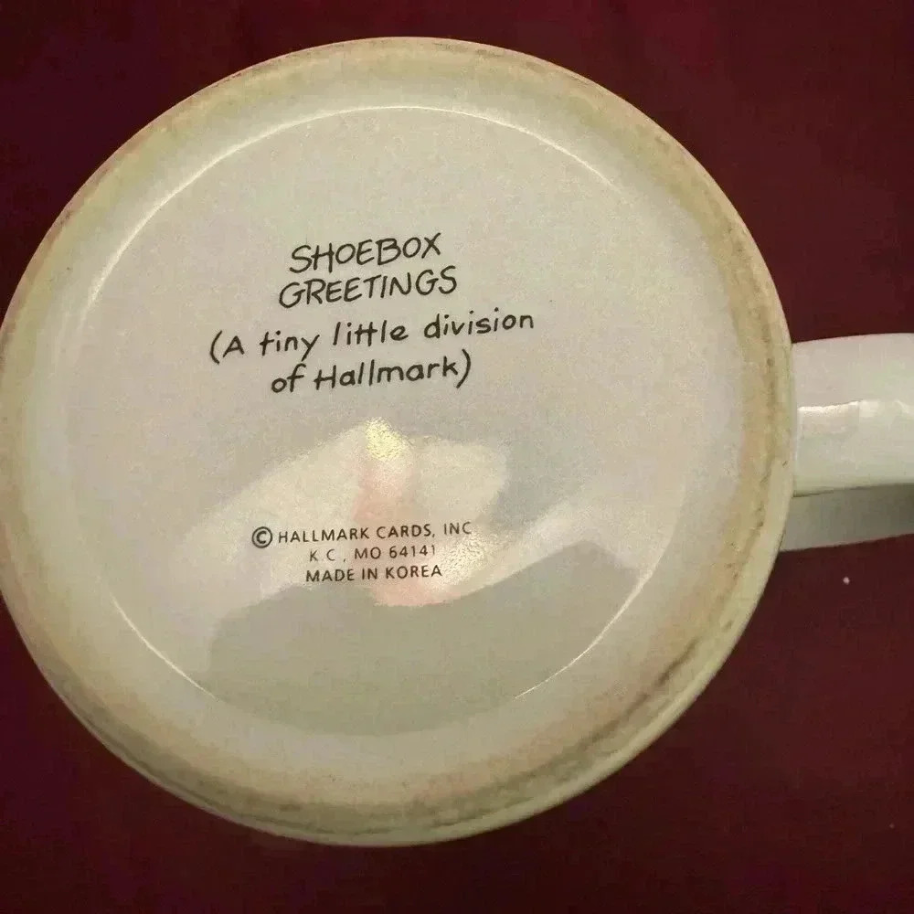 Vintage Shoebox Greeting Hallmark Collectible Mug - Picture 4 of 4